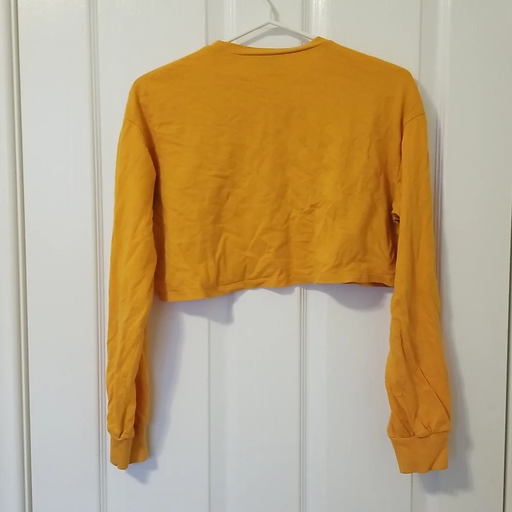 Divided Crop Top - Picture 2 of 3